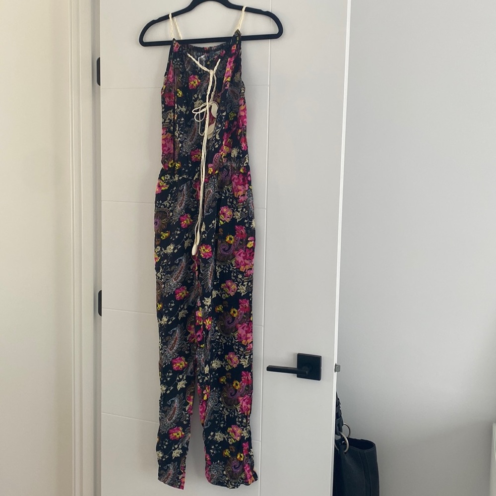Women’s jumpsuit with rope ties